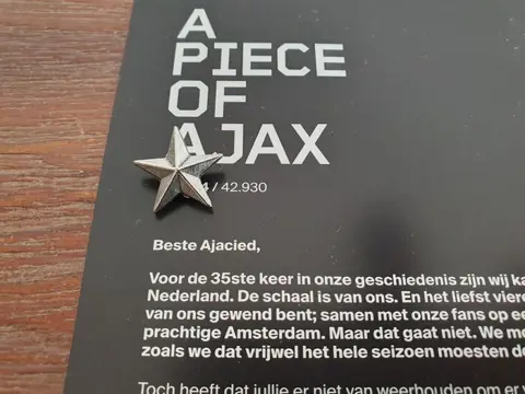AJAX - Nederlandse voetbal competitie - 2021 - Kampioensster
