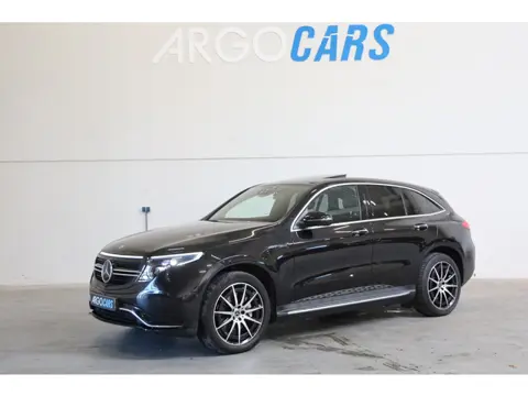 Mercedes-Benz EQC 400 4MATIC AMG 80 kWh NAP HEAD-UP 360 Camera BLIS BURMS TREKHAAK Schuifldak LEASE 