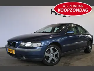Volvo S60 2.4 Trekhaak Clima Cruise Control Trekhaak Leder All in Prijs! Inruil Mogelijk!