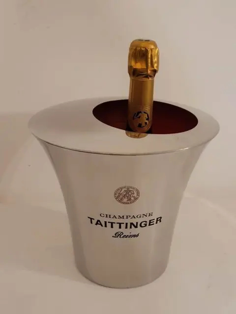Taittinger Metal champagne Ice bucket - Champagne