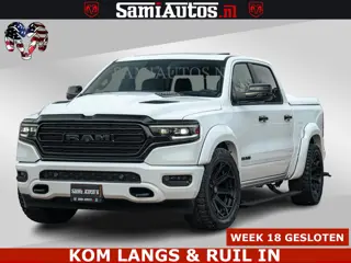 Dodge Ram 1500 Limited Night | 5.7 V8 Hemi Full Option | LPG | Comfortabele Dubbele Cabine met Royal