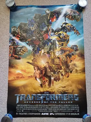 TRANSFORMERS REVENGE OF THE FALLEN poster