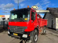Mercedes-Benz Actros 3336 AK 6x6 Steel Springs CRANE TIRRE 131