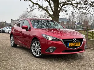 Mazda 3 2.0 GT-M | Leder + Navi + Cruise + Clima Nu € 8.975,-!!!