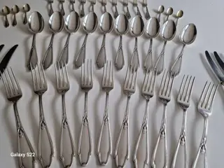 Deetjen - Bestek (46) - Art Deco - Verzilverd