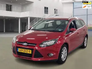 Ford Focus Wagon 1.0 EcoBoost Titanium|NAVI|PSENSOR|AIRCO|2XSLEUTELS|BOEKJES|APK24-10-2026