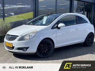 Opel Corsa 1.4-16V Color Edition Rijklaar ! Incl. beurt en APK | 6m garantie | Airco | Cruise | 17" 