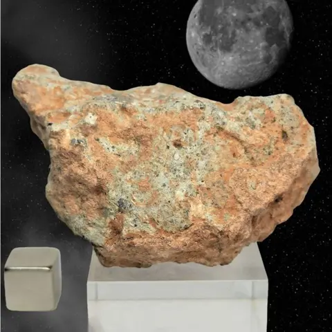 XXL Authentieke METEORIET van de MAAN. NIEUWE!! (BECHAR