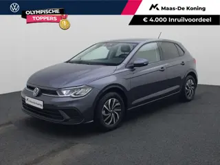 Volkswagen Polo Life Edition 1.0 TSI 95 pk 5 versn. Hand · Achteruitrijcamera · Parkeersensor achter