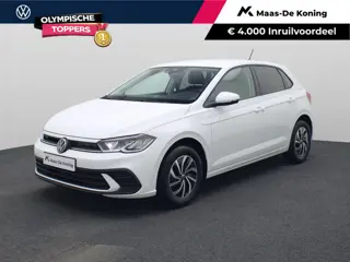 Volkswagen Polo Life Edition 1.0 TSI 95 pk 5 versn. Hand · Achteruitrijcamera · Voorraad OUTLET