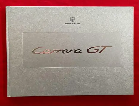 Brochures/catalogi - Porsche Carrera GT hardcover sales