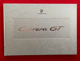 Brochures/catalogi - Porsche Carrera GT hardcover sales