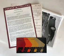 Brochures/catalogi - 911 912 - Porsche - 1960-1970