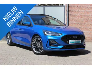 Ford Focus Wagon 1.0 EcoBoost 155pk Hybrid ST Line X Navi, Pano, Haak, Driver Ass Pack, Leer, Winter