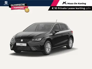 SEAT Ibiza Style 1.0 EcoTSI 70 kW / 95 PK Hatchback 5 deurs 5 versn. handbak | midnight black