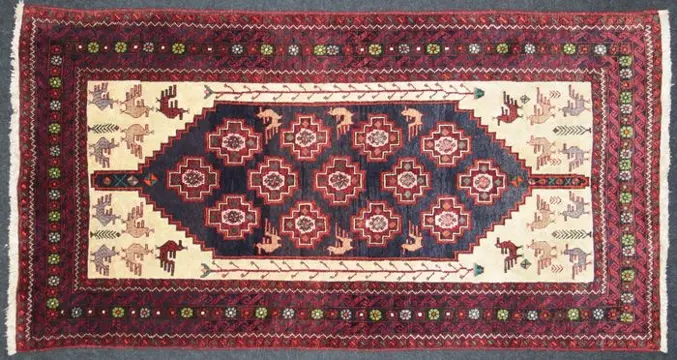 Beloudj - Tapijt - 212 cm - 113 cm