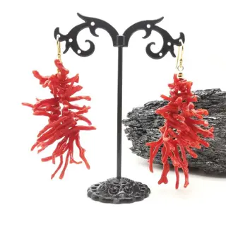 Rood koraal/takken Takjes/corallium rubrum - 4×2×4 cm - 8 g