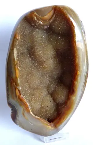 Kostbare Braziliaanse Agaat Geode - 19 x 11,6 cm - 1.223 kg