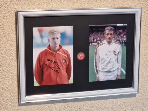 Belgium - Wereldkampioenschap Voetbal - Paul van Himst and