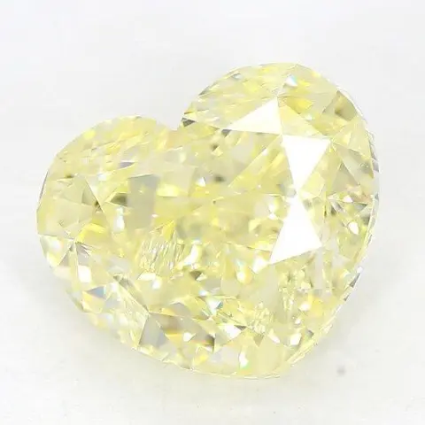 1 pcs Diamant - 0.90 ct - Hart - W-X - VVS1