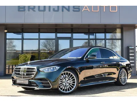 Mercedes-Benz S-klasse 400d 4MATIC AMG Line EMERALD GREEN|BTW|Panoramadak