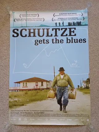 SCHULTZE GETS THE BLUES filmposter.