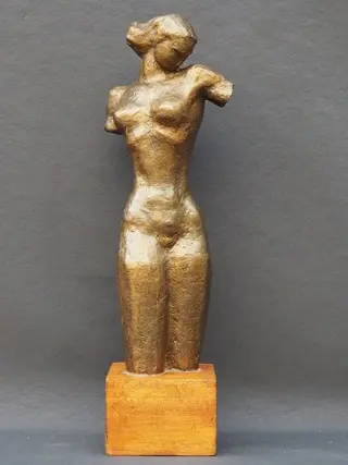 Art Nouveau vrouwelijk sculptuur