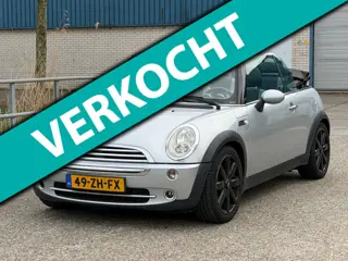Mini Mini Cabrio 1.6 Cooper Sidewalk Cabrio Recaro Leer! Airco! NAVI! 1 jaar APK!