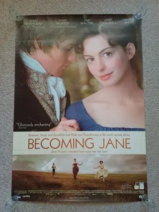 BECOMING JANE filmposter.