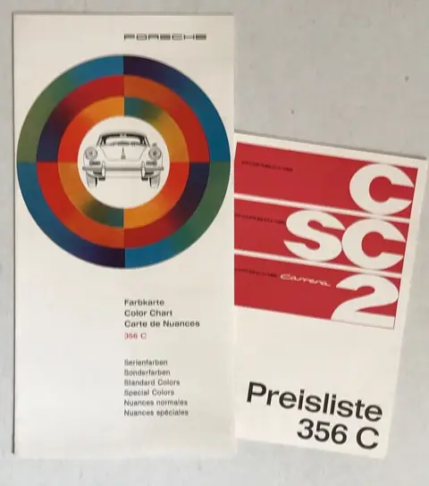 Brochures/catalogi - 356 - Porsche - 1960-1970