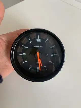Horloge/klok/stopwatch - Porsche 964 original VDO clock -