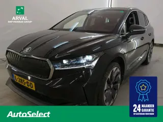 Skoda Enyaq iV 80 204pk First Edition | SOH 90% | Leder | Warmtepomp | Trekhaak | Sport, Assistentie