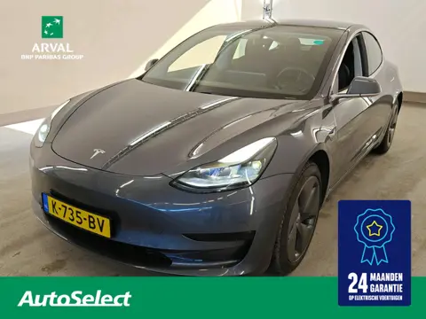 Tesla Model 3 60 kWh 238pk Standard RWD Plus | SOH 89% | 18" Velgen | Midnight Silver | Black Interi