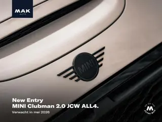 MINI Clubman 2.0 JCW ALL4 John Cooper Works, pano, H/K, HUD, keyless, ACC, 19", privacy