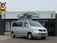 Volkswagen TRANSPORTER buscamper TDI 131 pk airco cruise ctr hefdak lengtebed trekhaak nieuwe apk