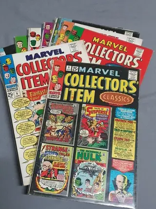 Marvel Collectors' Item Classics - lote de 10 comics en buen estado - (1966)