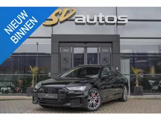 Audi A6 Limousine 55 TFSIe Competion 367pk Quattro Panoramadak 4-wielbesturing Nachtzicht B&O audio 