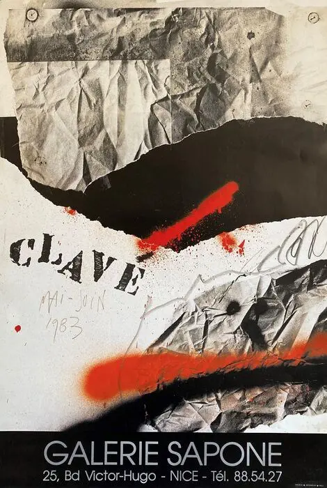 Antoni Clavé - Galerie Sapone Nice - 1983