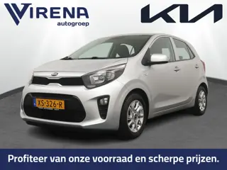 Kia Picanto 1.2 CVVT DynamicLine Automaat! - Airco - Cruise Control - Apple/Android Carplay - Naviga