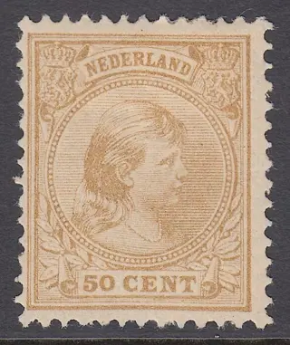Nederland 1891 - Koningin Wilhelmina - NVPH 43