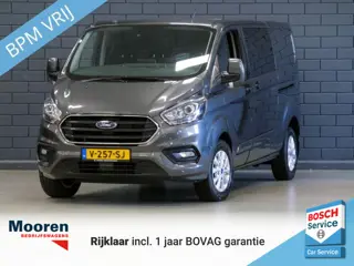 Ford Transit Custom 320 2.0 TDCI 170PK L2H1 Limited DC | TREKHAAK | CAMERA | CARPLAY | EURO 6