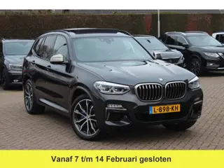 BMW X3 M40i xDrive High Executive / Panoramadak / 360Camera / Head-up / Keyless / 20'' / Harman Kard