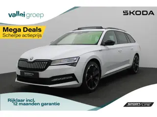 Skoda Superb Combi 1.4 TSI 218 pk DSG iV Sportline Business | Panoramadak | Trekhaak | Canton sound 