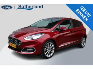 Ford Fiesta 1.0 EcoBoost 125 PK Hybrid Vignale | Trekhaak | Camera | Lederen bekleding | Adaptieve C