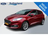 Ford Fiesta 1.0 EcoBoost 125 PK Hybrid Vignale | Trekhaak | Camera | Lederen bekleding | Adaptieve C