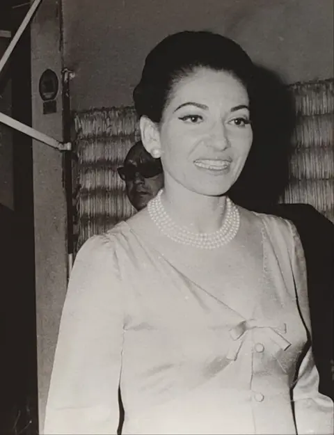 UPI - Vintage 1969 - Singer Maria Callas &amp; Franco