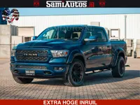 Dodge Ram SPORT | 5.7 V8 4x4 HEMI | PANORAMA DAK | GROOTSCHEM 12 INCH | LPG | Patriot Blue CREW CAB 