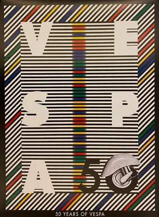 Milton Glaser - 50 YEARS OF VESPA - 1996