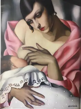 Tamara de Lempicka (after) - Mere et enfant - licensed