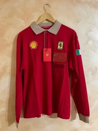 Kleding - Maglia da lavoro per tecnici Ferrari taglia L -